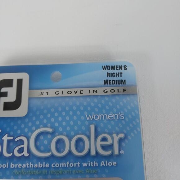 FootJoy StaCooler Original Style Golf Gloves for Women Right Hand Medium White - Picture 2 of 6